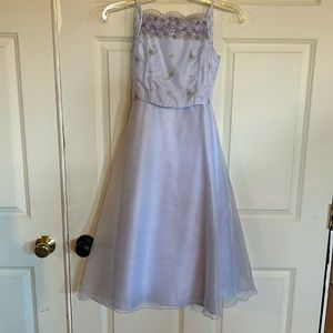Size 8 girls dress, long for Easter or weddings or play